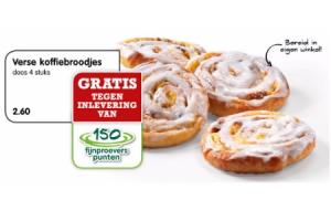 verse koffiebroodjes
