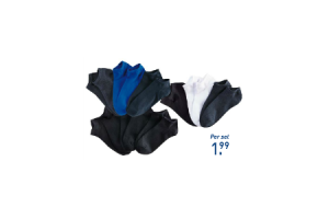 3 paar sneakersokken