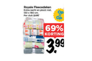 royale fleecedeken