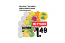 bolsius citronelle geursfeerlichten