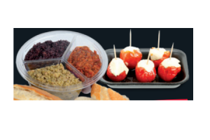 trio tapenade of peppersweet roomkaas