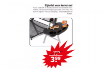 zijtafel voor tuinstoel