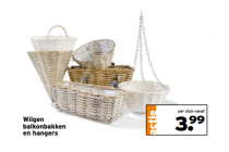 wilgen balkonbakken en hangers