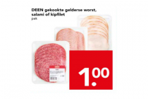 gekookte gelderse worst kipfilet of salami