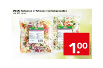 italiaanse of chineese roerbakgroenten