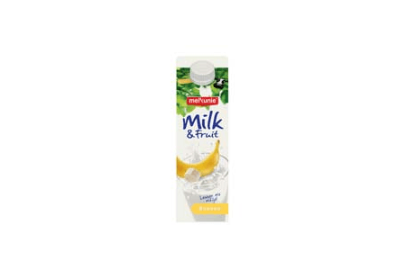 melkunie milk and fruit banaan 500ml