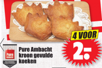 pure ambacht kroon gevulde koeken