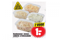 komkommer  farmer  selderie  of vleessalade