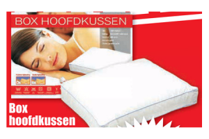 box hoofdkussen