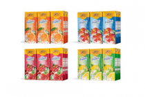 frisse fruitdrank pakjes
