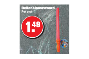 bellenblaaszwaard