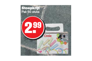 stoepkrijt 50 stuks