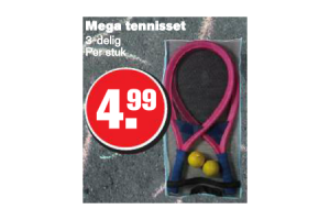 mega tennisset