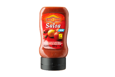 casa fiesta salsa squeeze bottle