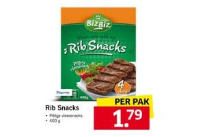 rib snacks