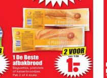 1 de beste afbakbrood