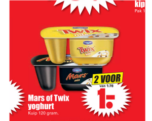 mars of twix yoghurt