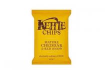 kettle chips mature cheddar  red onion