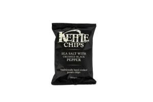 kettle chips sea salt with crushed black pepper 150 g