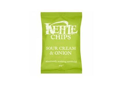 kettle chips sour cream  sweet onion