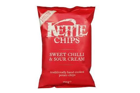 kettle chips sweet chili  sour cream