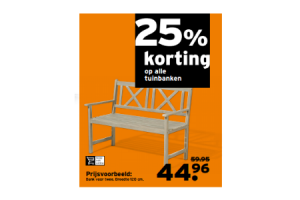 alle tuinbanken