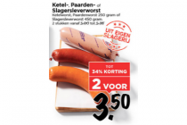 ketel  paarden  of slagersleverworst