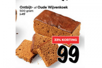 ontbijt  of oude wijvenkoek