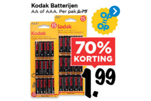 kodak batterijen