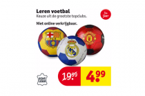 leren voetbal