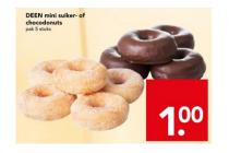 deen mini suiker  of chocodonuts