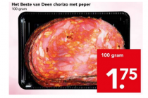 het beste van deen chorizo met peper