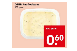 deen knoflooksaus