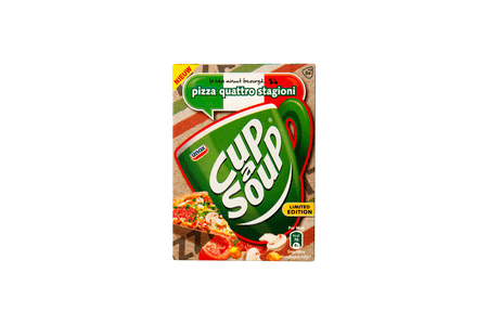 unox cup a soup pizza quattro stagioni
