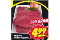 merkloos magere runderlappen