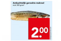 ambachtelijk gerookte makreel