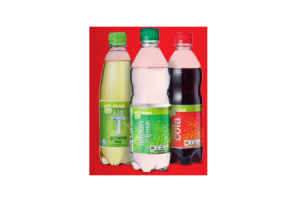 plus cassis clear cola drink ijsthee of sinas