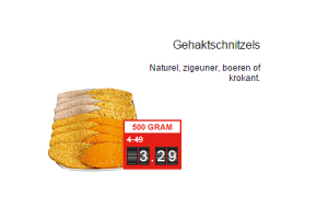 gehaktschnitzels