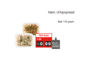 ham  of kipspread