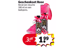 geschenkset rose