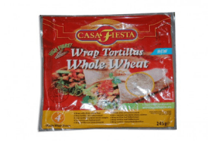 casa fiesta wrap tortilla whole wheat