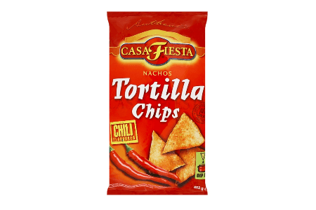 casa fiesta tortilla chips chili