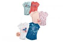 2 meisjes t shirts