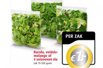 rucola veldslamelange of 4 seizoenen sla