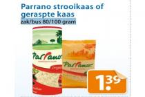 parrano strooikaas of geraspte kaas