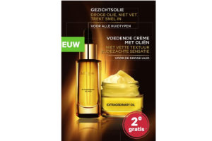 loreal extraordinary oil nu 2e gratis