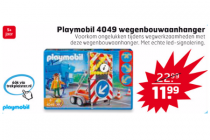 playmobil 4049 wegenbouwaanhanger