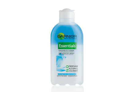 garnier essentials reinigingslotion 2 in 1 speciaal waterproof