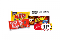 kitkat lion en nuts 6 pack