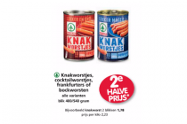 knakworstjes cocktailworstjes frankfurters of bockworsten